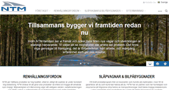 Desktop Screenshot of ntmsverige.se